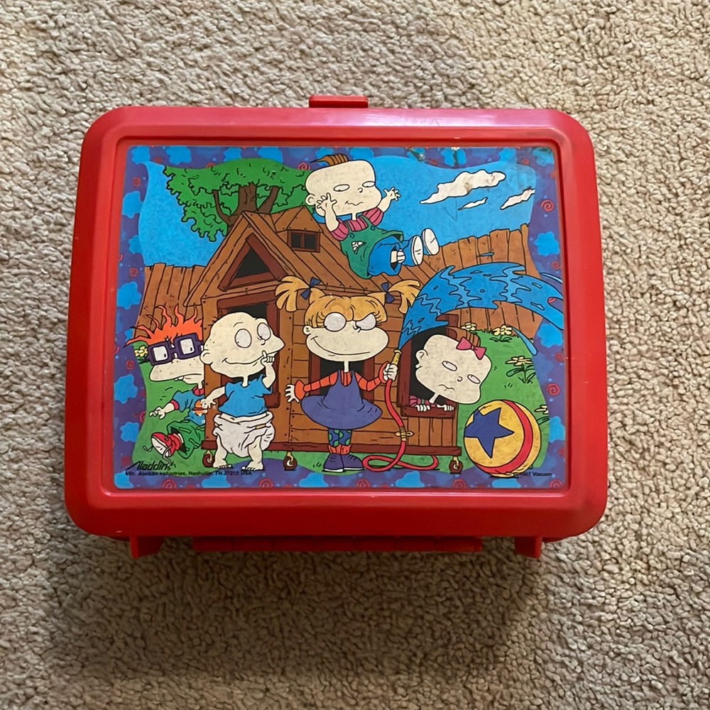 Aladin Rugrats lunch box 1998